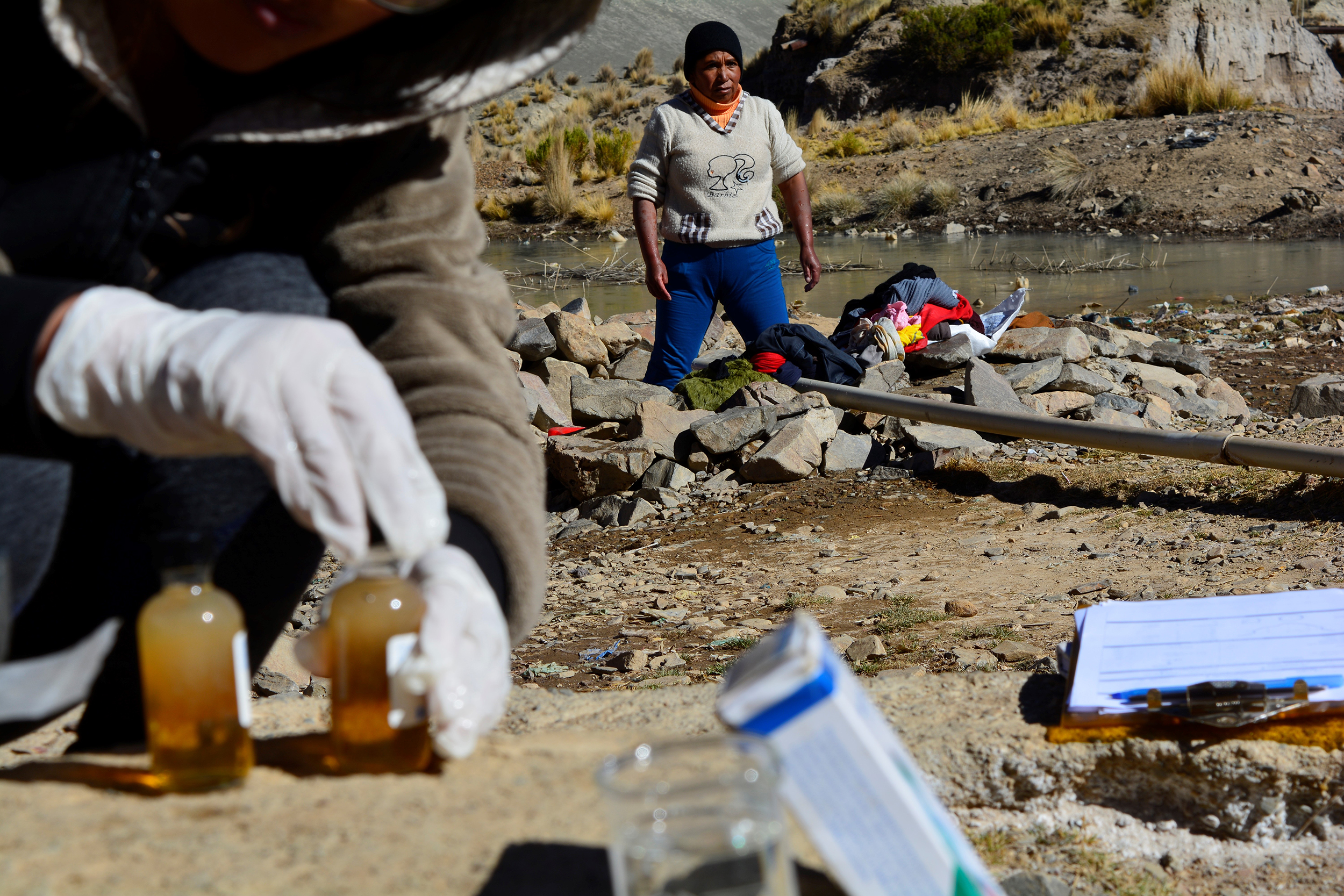 Vigilando la calidad del agua