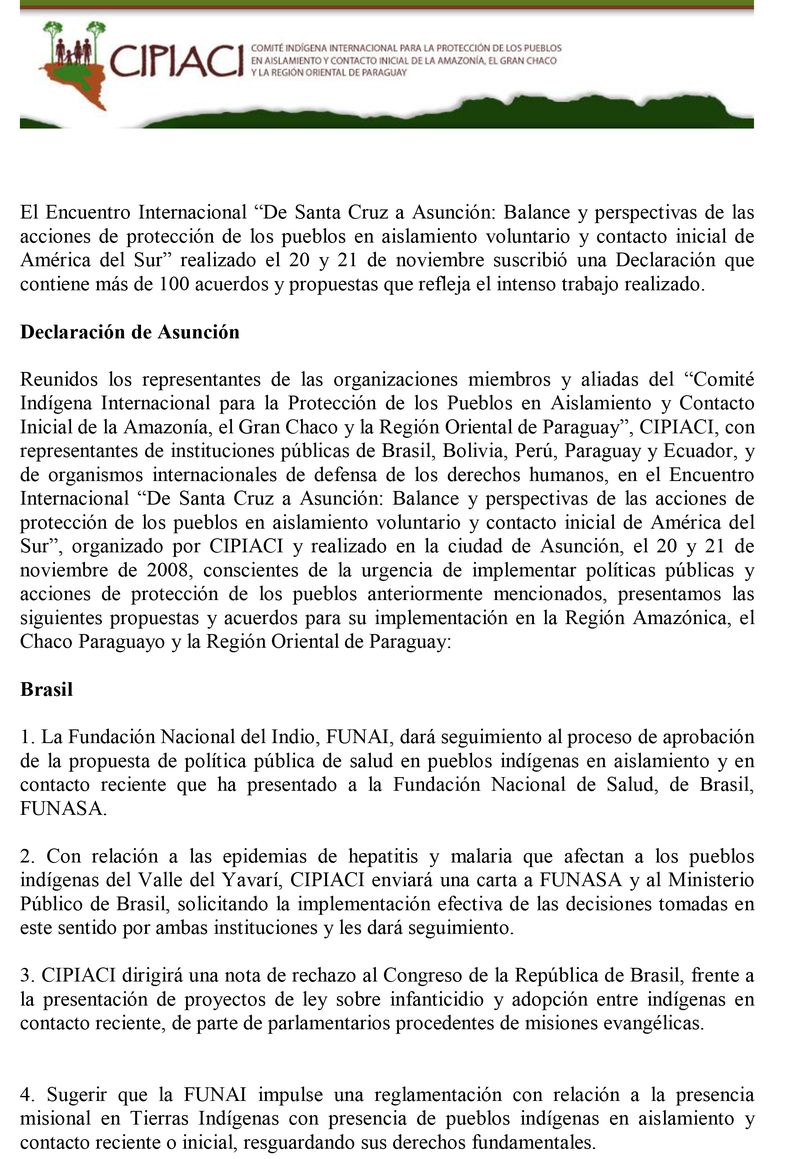 Declaración de Asunción