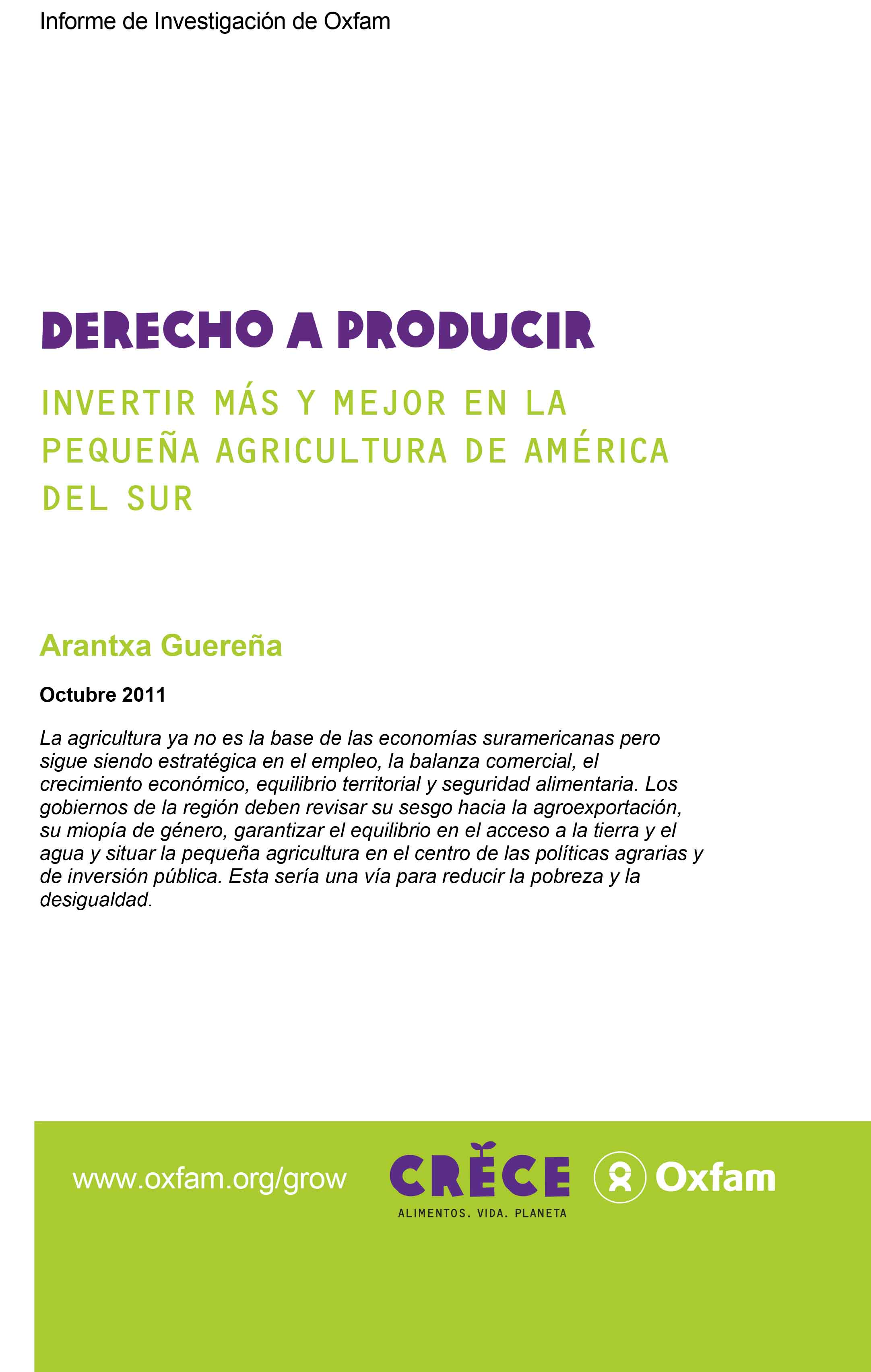 Derecho a producir