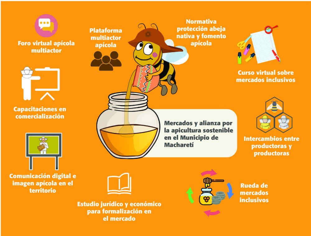 Mercados y alianza por la apicultura sostenible en el Municipio de Macharetí