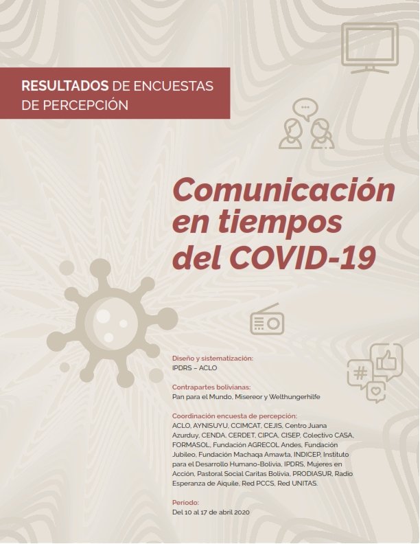 Comunicación en tiempos  del COVID-19