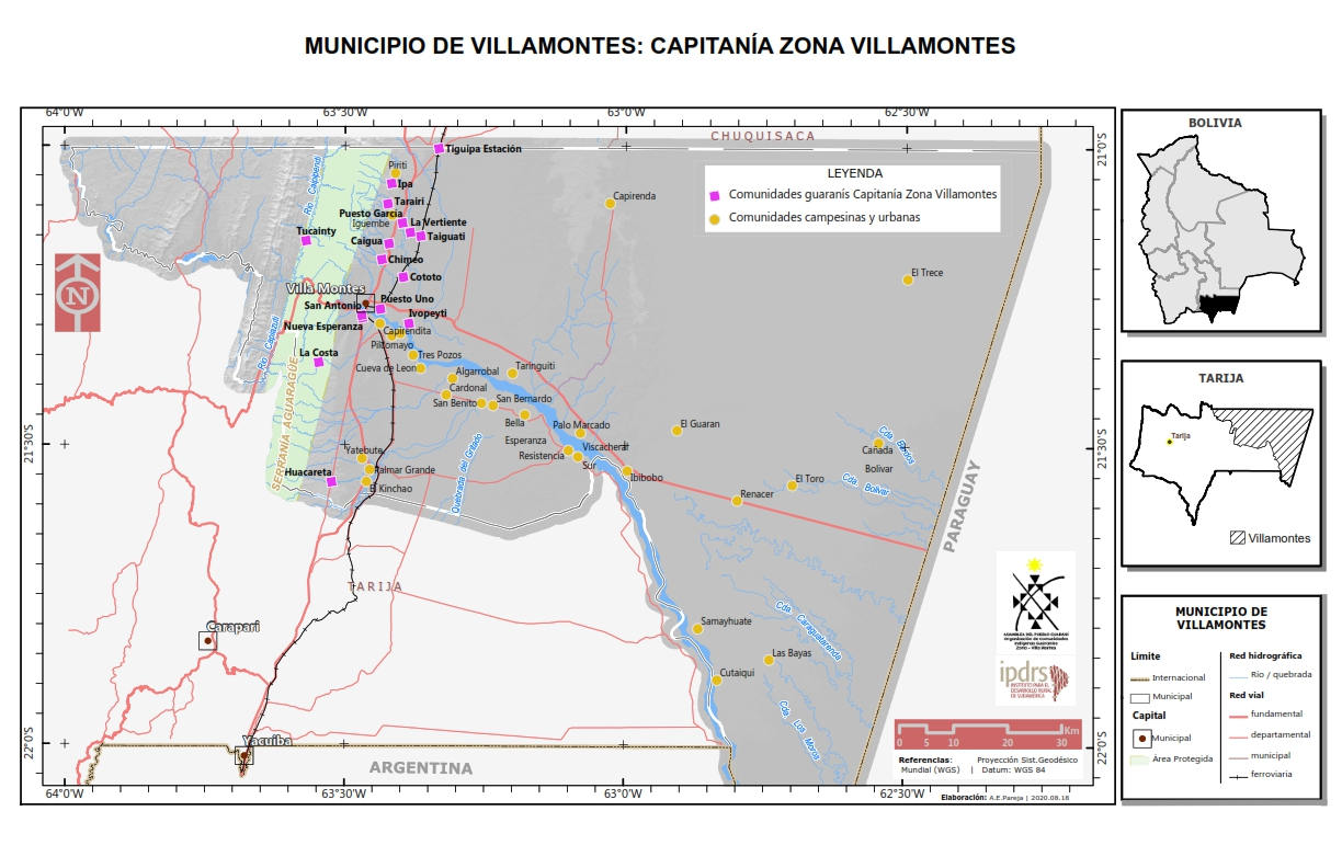 Municipio de Villamontes: Capitanía Zona Villamontes