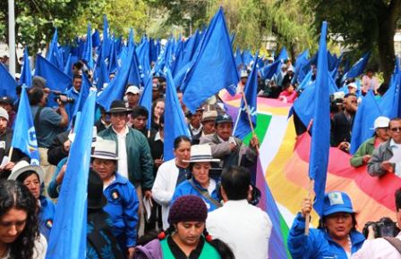 marcha ecuador día mundial del agua