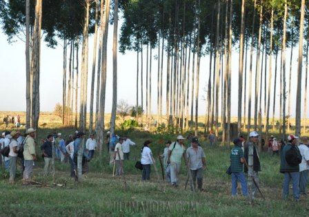 ocupación de tierras en Paraguay