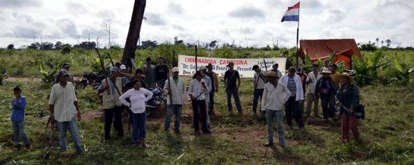 toma de tierras Paraguay